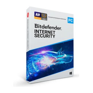 Caja de Bitdefender Internet Security – Antivirus 1 Año para 1 Dispositivo