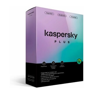 Caja de Kaspersky Plus – Antivirus 1 Año para 1 Dispositivo