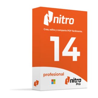 Caja de Nitro PDF Pro 14 – Editor de PDF Licencia Permanente para 1 PC