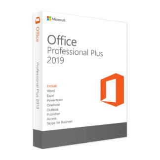 Caja de Microsoft Office 2019 Professional Plus – Licencia Permanente para 1 PC Windows