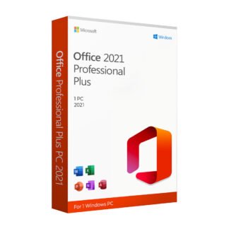 Caja de Microsoft Office 2021 Professional Plus – Licencia Permanente para 1 PC Windows