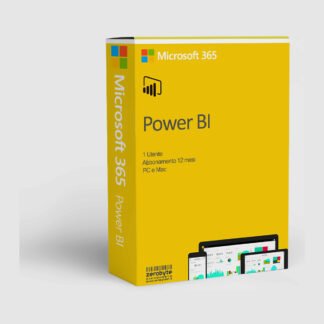 Caja de Microsoft Power BI Pro – Suscripción 1 Año para 1 Usuario