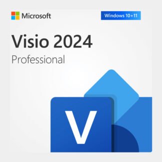 Caja de Microsoft Visio 2024 Professional – Licencia Permanente Reinstalable para 1 PC