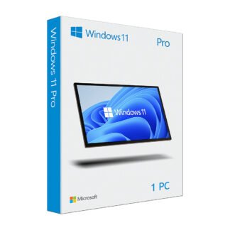 Caja de Microsoft Windows 11 Pro – Licencia Digital Permanente para 1 PC