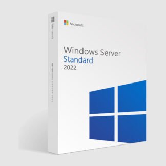 Caja de Microsoft Windows Server 2022 Standard – Licencia Permanente