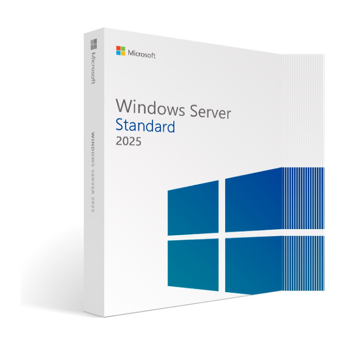 Caja de Microsoft Windows Server 2025 Standard – Licencia Permanente